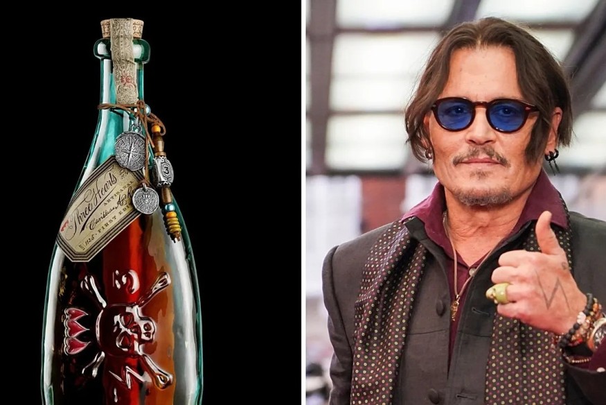 Одобрено Капитаном Джеком: Джонни Депп запускает ром Three Hearts